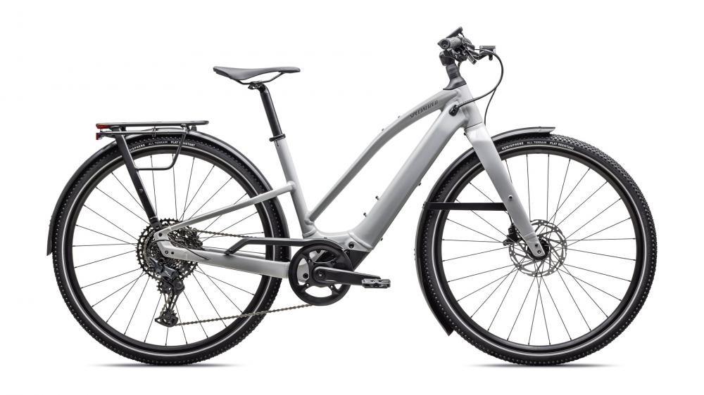 Specialized VADO SL 5.0 ST EQ E-Bike - Dove Grey/Cool Grey - Größe M - E-City Bike