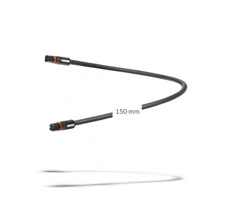 Schwarzes Bosch E-Bike Display-Kabel 150 mm BCH3611150 für eine zuverlässige Verbindung.