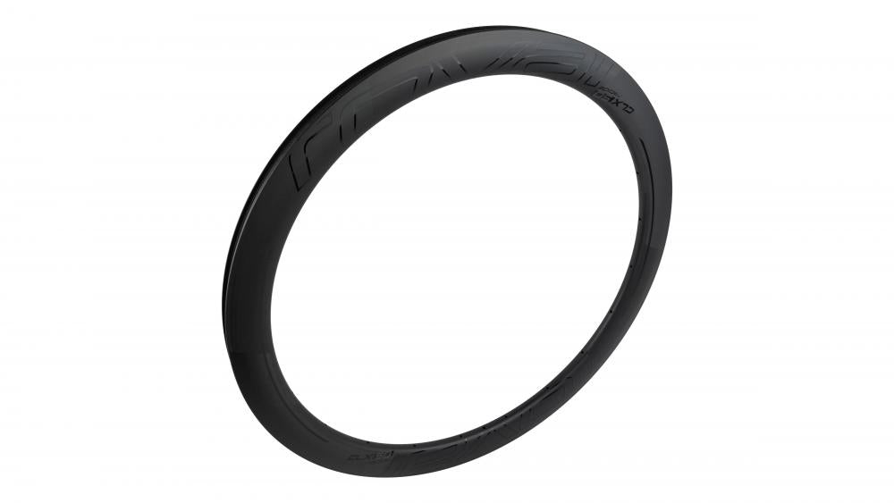 FRONT Felge RIM MY17 CLX 50 DISC - 700C FRONT CARBON 21H 20.7MM INTERNAL - SATIN CARBON W/ GLOSS BLACK DCL