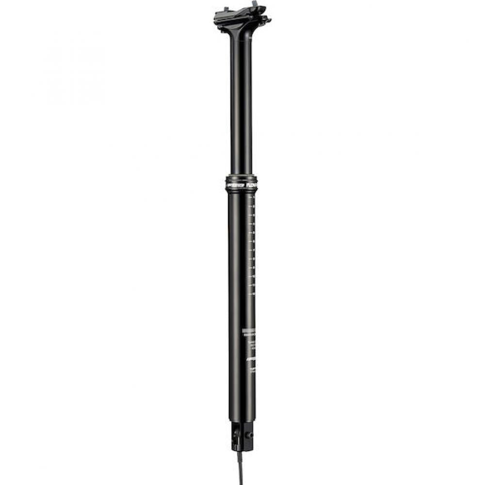 FSA Flowtron Vario-Sattelstütze Ø 31,6 x 508 mm - 175 mm Hub Dropper Post Schwarz