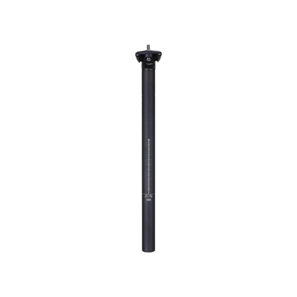 BBB Cycling BBB Sattelstütze TopPost 400mm AL6061 31 schwarz - komfortabler Versatz für optimale Sitzposition