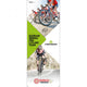 Merida PVC-Banner MERIDA TEAM 150 x 50 cm Schwarz - robuster Werbebanner