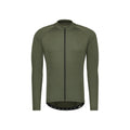 BBB Cycling BBB Trikot Transition l.a. S l olive - Langarm-Radtrikot für Frühling und Herbst