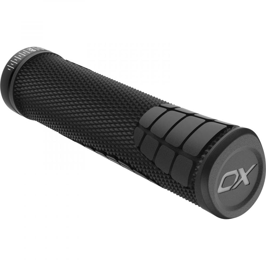 SQlab 7OX 2.0 Pro Lenkergriffe S 139mm Schwarz ? Ergonomische MTB-Griffe mit Soft Compound - 22 2mm Klemmung