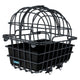 Mijnen Pieper Hinterrad-Tierfahrradkorb Luna Alu schwarz 50x36x50cm mit Fix-System