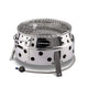 Petromax Atago Gasgrill  kompakter, klappbarer Campinggrill mit Piezo-Zündung, Edelstahl, Ø 28 cm Grillrost, 3,8 kW Leistung, für Schraubkartuschen