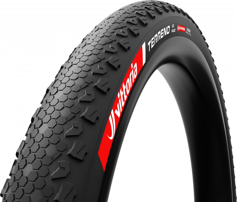 Vittoria Terreno XC Race 29 Zoll (55-622) 55 Schwarz - schneller XC-Reifen für Hardpack