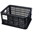Retoure: Basil Fahrradkasten Basil Crate S | 40,4x29,8x20,2cm, sw,17,5ltr, Kunststoff