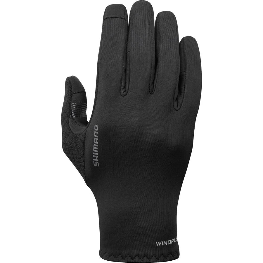 SHIMANO Windflex Race Gloves Handschuhe Black XL - winddichte GORE-TEX INFINIUM Radhandschuhe