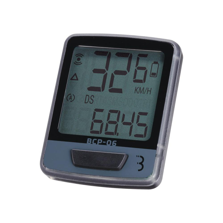 BBB Cycling BBB Computer 10-f DashBoard schwarz/grau 10 schwarz - kompakter Fahrradcomputer mit 10 Funktionen
