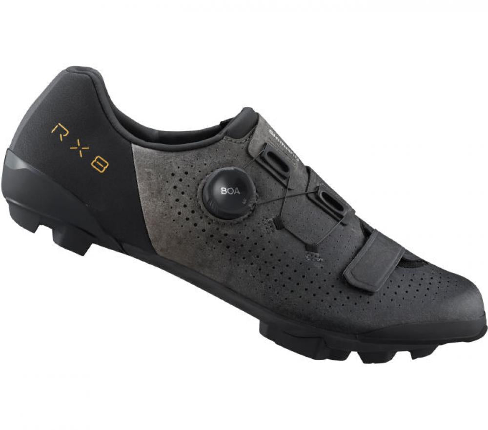 SHIMANO RX801 Fahrradschuhe - Gravel SPD, Herren/Damen, Größe 45, Schwarz
