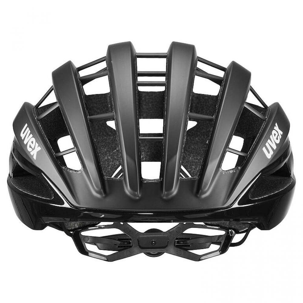 uvex surge aero MIPS Rennradhelm, black matt, 56-59cm, Aero-Cover, MIPS®-Air-Node, Inmould, Brillenhalterung, reflektierend, leicht, aerodynamisch