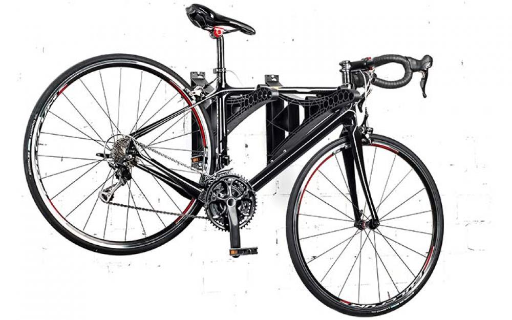Hebie Fahrradständer TURRIX 26-28 Zoll blau - stabiler Fahrrad-Seitenständer