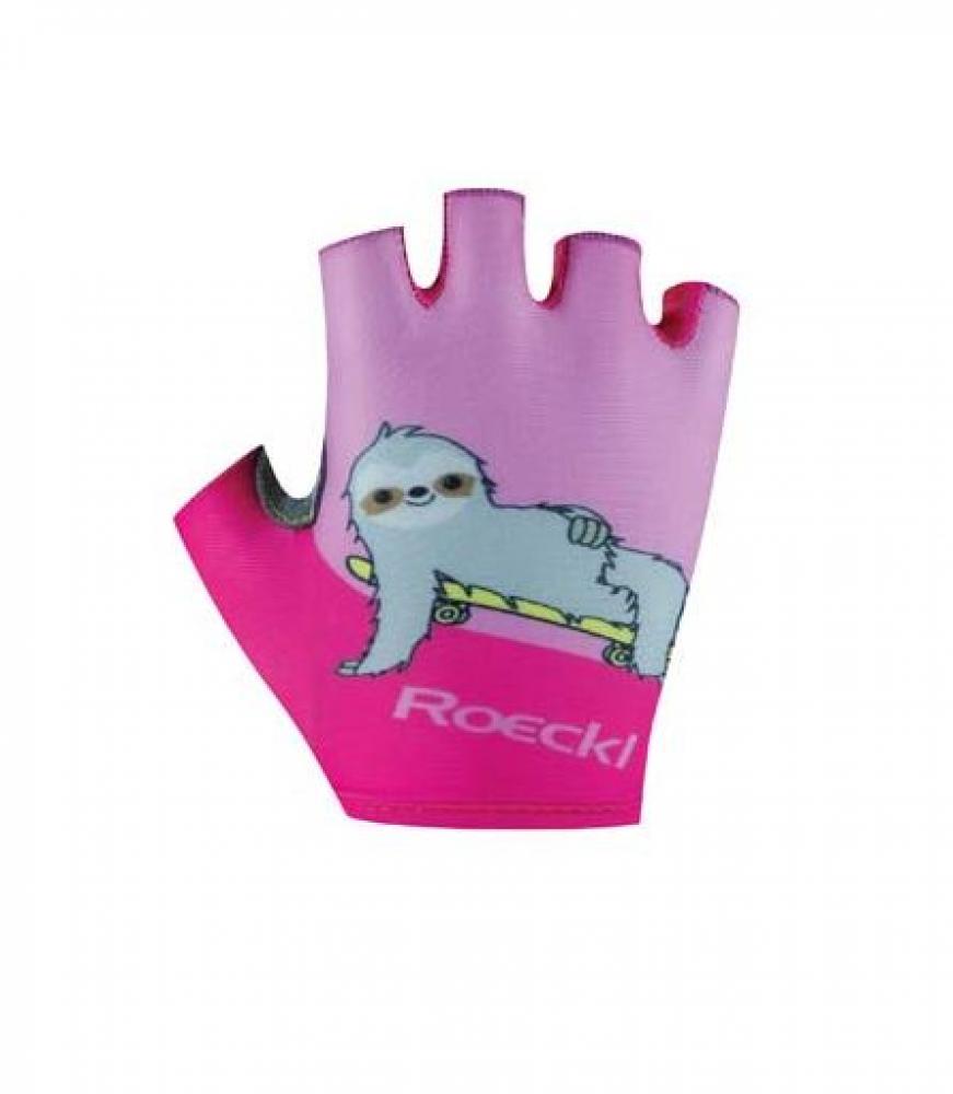 Roeckl Sports Juniors Bike Fingerhandschuhe Trient (spring pink) Größe 5