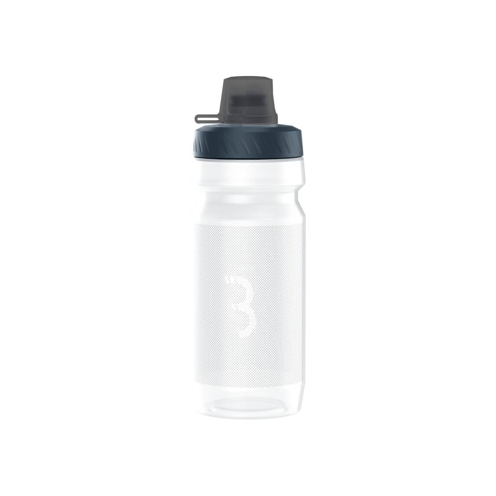 BBB Cycling Flasche AutoTank Mudcap autoclose 550 transparent - auslaufsichere Trinkflasche mit AutoClose-Ventil