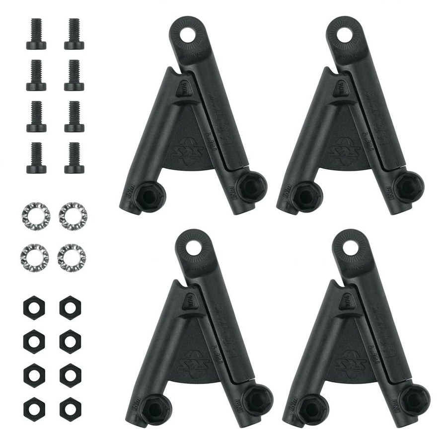 SKS Bluemels ESC V-Adapter Strebenbefestigung  Sicherheitsabreißsystem für Schutzbleche, kompatibel mit Bluemels Style und Cable Line, inklusive Montagematerial