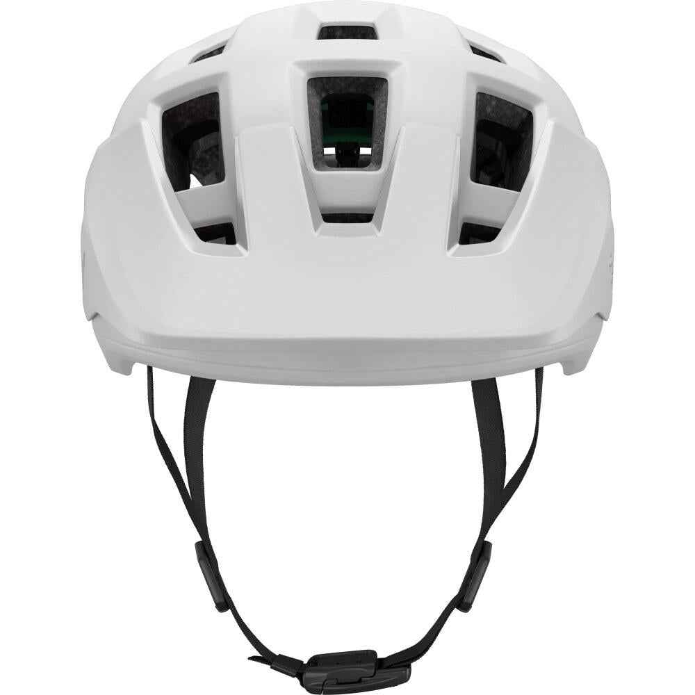 LAZER Helm Coyote KinetiCore MTB Matte Full White (S) - sicherer Trail-Helm mit Top-Belüftung