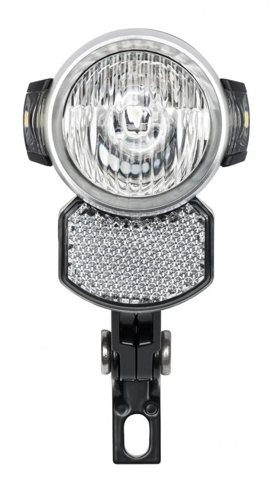 AXA Blueline50-T LED-Dynamo-Scheinwerfer 50 Lux - Fahrradlampe mit Standlicht