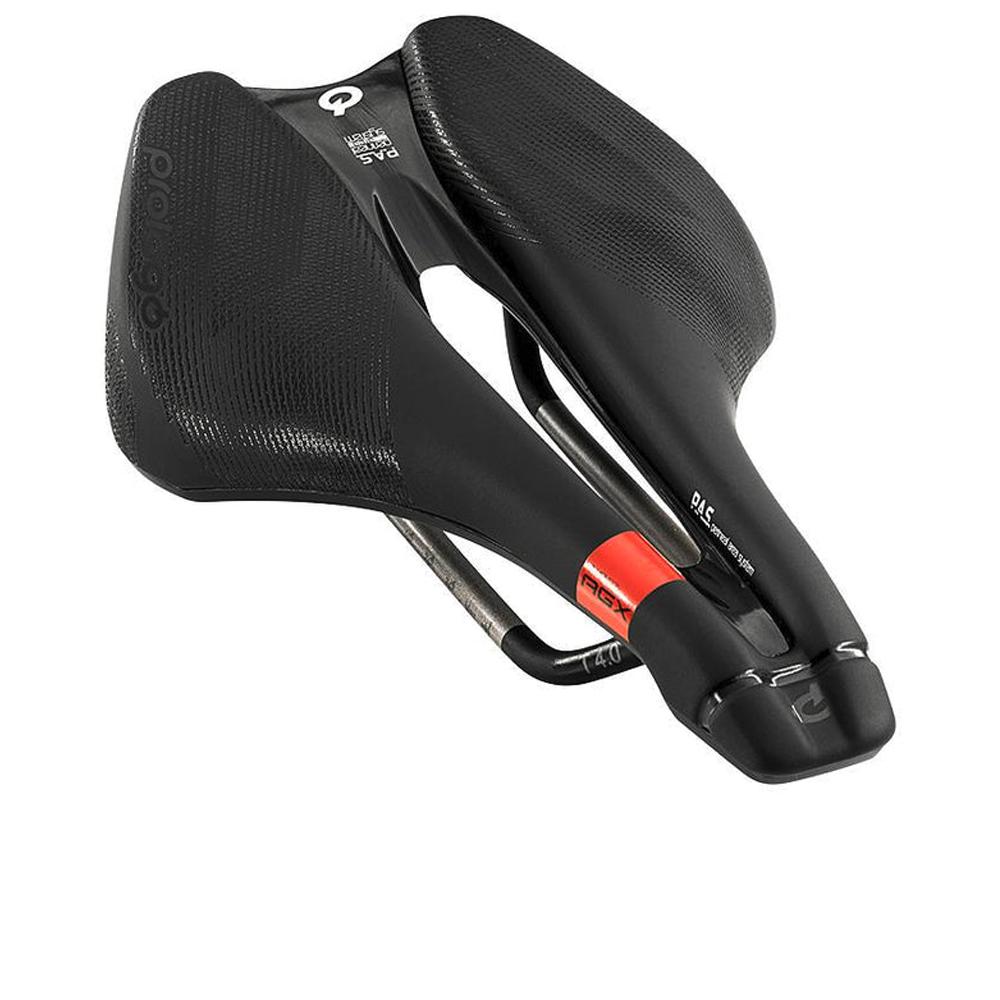 Prologo Dimension AGX 143 Sattel Schwarz - Ergonomischer Gravel & Rennrad Sattel 245×143 mm
