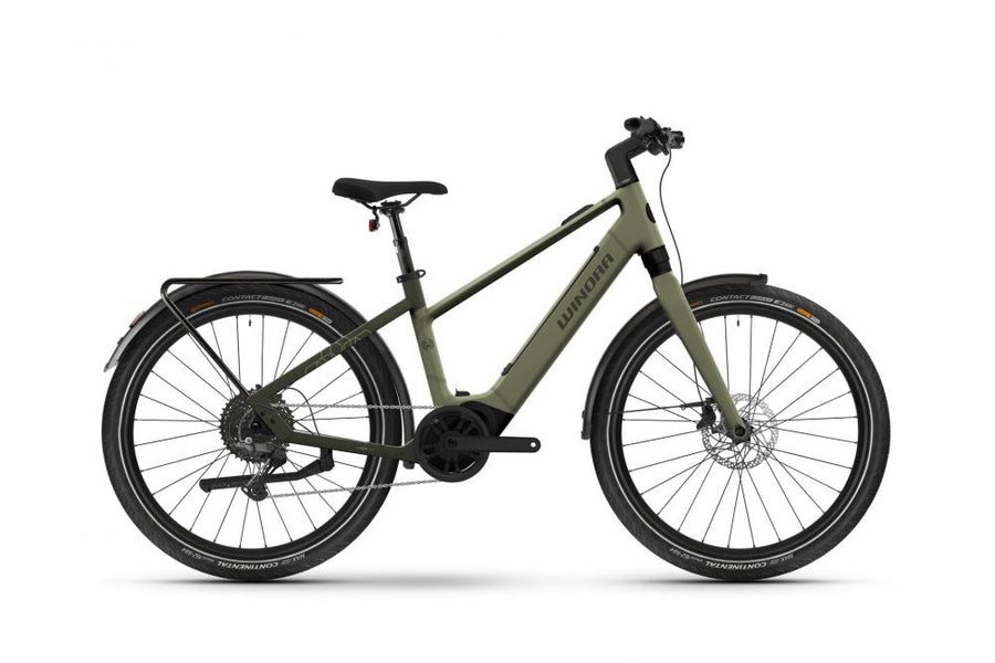 Winora iRide Pure X10 HIGH i400Wh 10-G Cues - E-City Bike