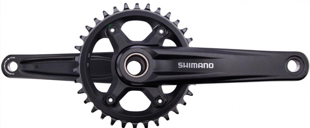 SHIMANO Kurbelgarnitur FC-MT510 12-fach Kurbelgarnitur - 12-fach, 170 mm, 34 Zähne
