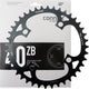 Connex Kettenblatt Kettenblatt E-Bike 40 Zähne schwarz - passend für Bosch - Shimano Yamaha Brose und Bafang Motoren. 104 mm Lochkreis KTL-beschichtet für lange Haltbarkeit