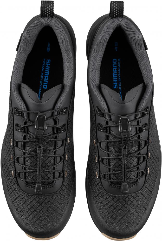 SHIMANO Fahrradschuhe ET501 Herren/Damen MTB Flatpedal Größe 40 Schwarz