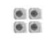 Leatt Helmet Magnet for Magnetic Jacket Hoods, schwarz (1 Stück)