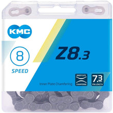KMC Z8 Fahrradkette 6/7/8-fach - 114 Glieder Silber/Grau