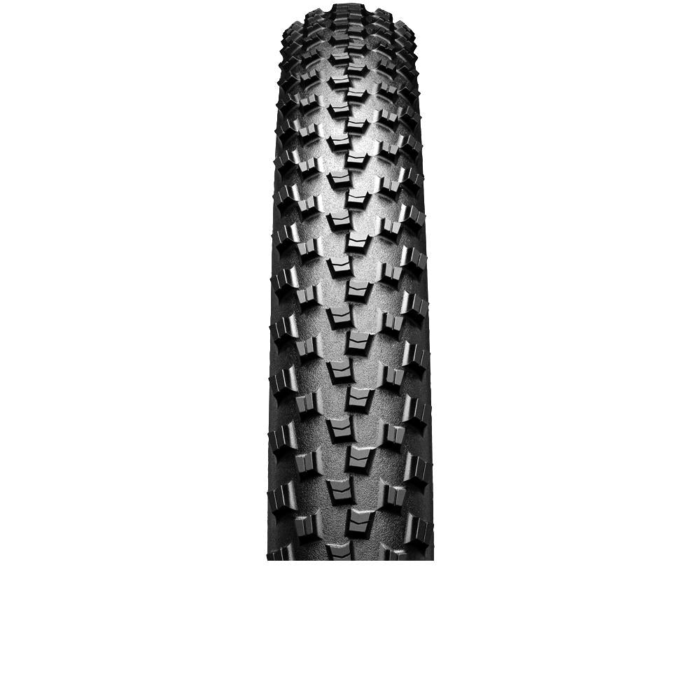 Continental Cross King MTB-Reifen 29x2,3 E-25 Drahtreifen, schwarz, Allrounder Profilansicht.