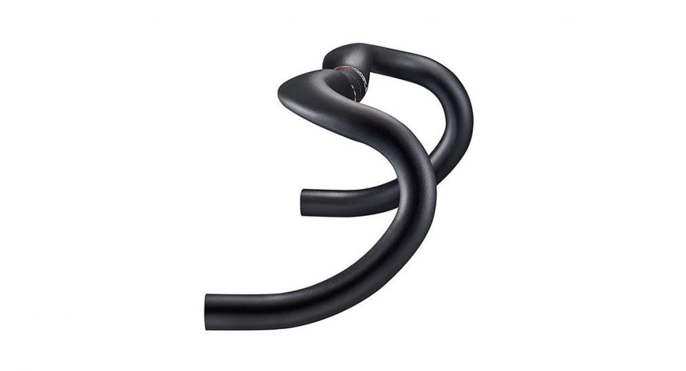 Ritchey Comp ErgoMax Drop-Lenker 31,8mm 44cm, 128mm Drop, 73mm Reach, 10mm Rise, 4° Backsweep, 12° Flare, ergonomisch, schwarz