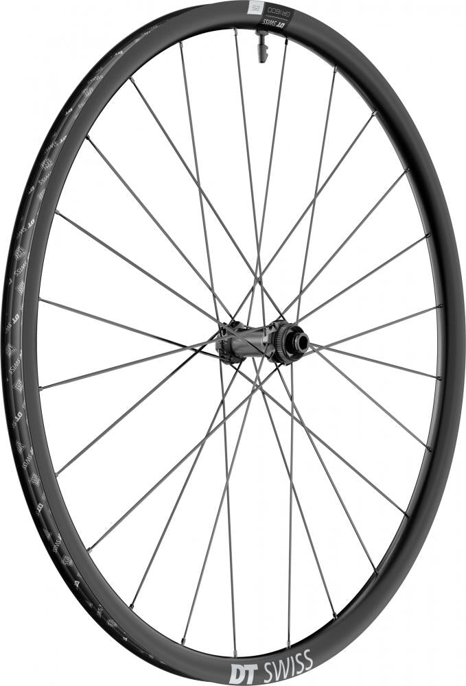DT Swiss Laufrad GR 1600 SPLINE 27,5" 584 x 25 mm schwarz - agiles Gravel- und Bikepacking-Laufrad