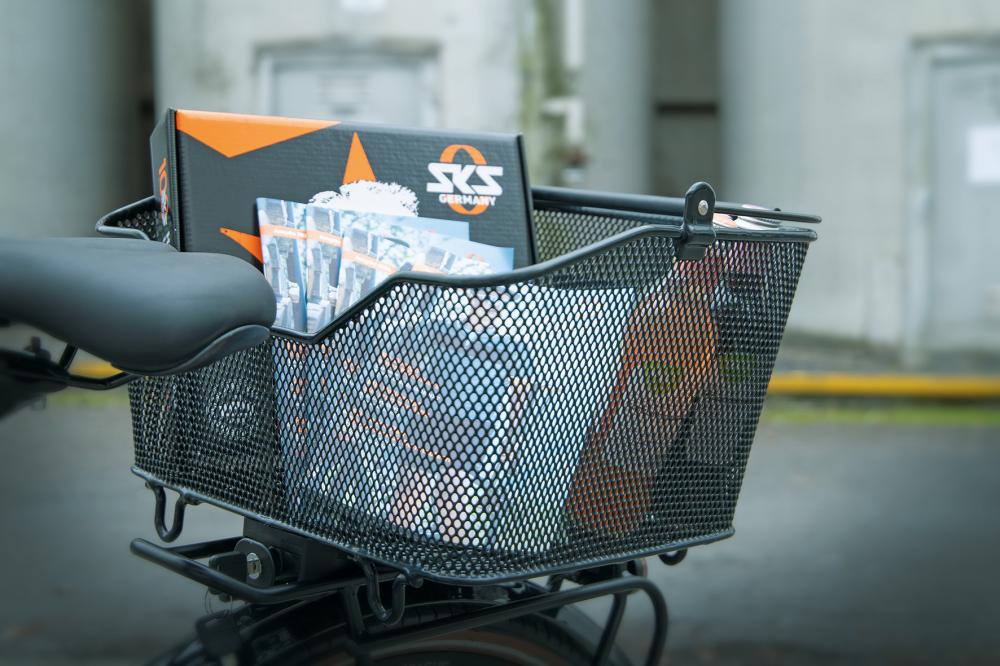 Northwind MonkeyLoad-T Hinterradkorb A-Long 33L, abschließbar, passend für i:SY, BULLS, Pegasus, Kettler E-Bikes, robustes Design, einfache Montage, schwarz
