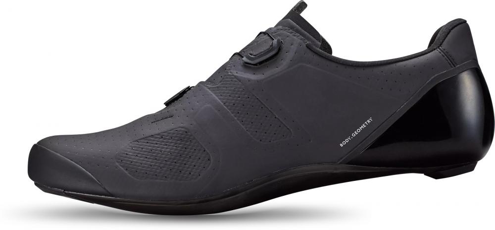 Specialized SW TORCH RD Rennradschuh Größe 43 Schwarz - Profi-Radschuh für maximale Kraftübertragung - Bekleidung
