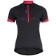 Odlo Women´s T-shirt 1/2 zip ESSENTIAL black paradise pink Größe S