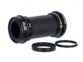 SRAM DUB BB30 Road Wide 73mm Fahrrad Innenlager in Schwarz mit passenden Spacern.
