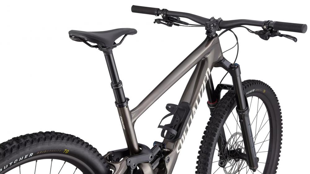 ENDURO COMP Mountainbike Helm - Gun Metal/White - Größe S2 - Fahrradhelm