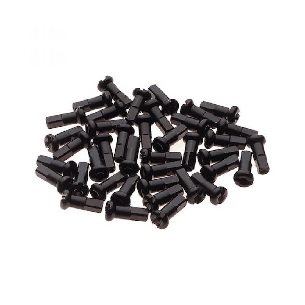 DT Swiss Speichennippel Pro Lock Messing 12 mm schwarz - maximale Laufrad-Sicherheit