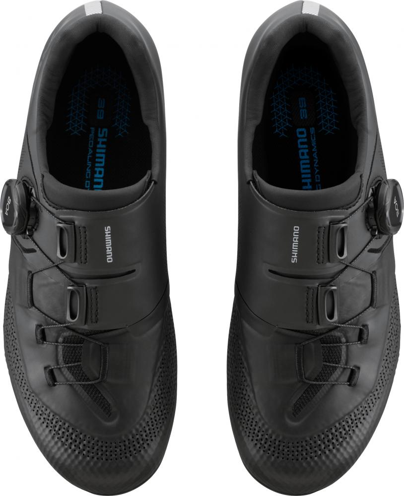 SHIMANO Fahrradschuhe RC503W Damen Road SPD-SL Fahrradschuhe Größe 41 Schwarz