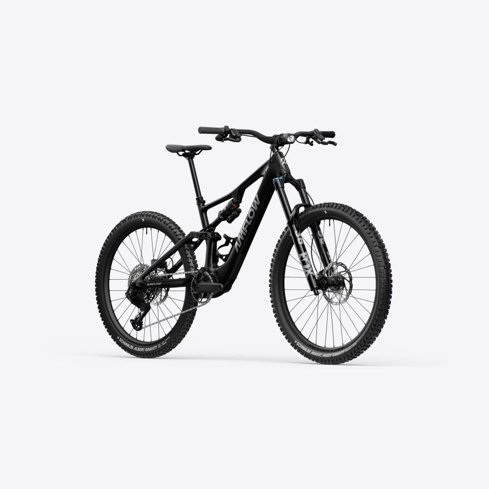 Amflow PX Carbon E-Mountainbike 700 Wh Phantom-Schwarz L