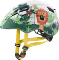 Uvex Kid 2 cc - Kinder-Fahrradhelm, leicht, Inmould, IAS-System, 8 Belüftungen mit Netz, LED-Option, EN 1078, safari matt, 46-52 cm