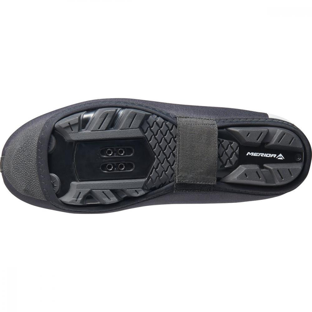 Merida Überschuhe Winter M/39-40 Schwarz - warmer, wasserabweisender Überschuh für kalte Fahrten