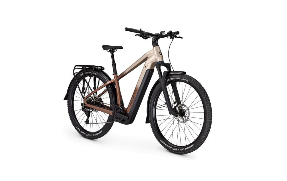 Focus AVENTURA² 6.7 29" Diamant Rahmengröße XL Adamantsilver / Platinumbronze - vielseitiges E-Allround-Bike
