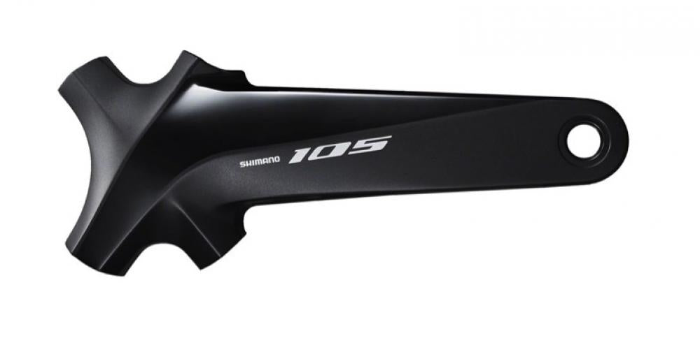 SHIMANO Kurbelgarnitur 105 FC-R7000 Kurbelgarnitur - 172,5 mm, Schwarz