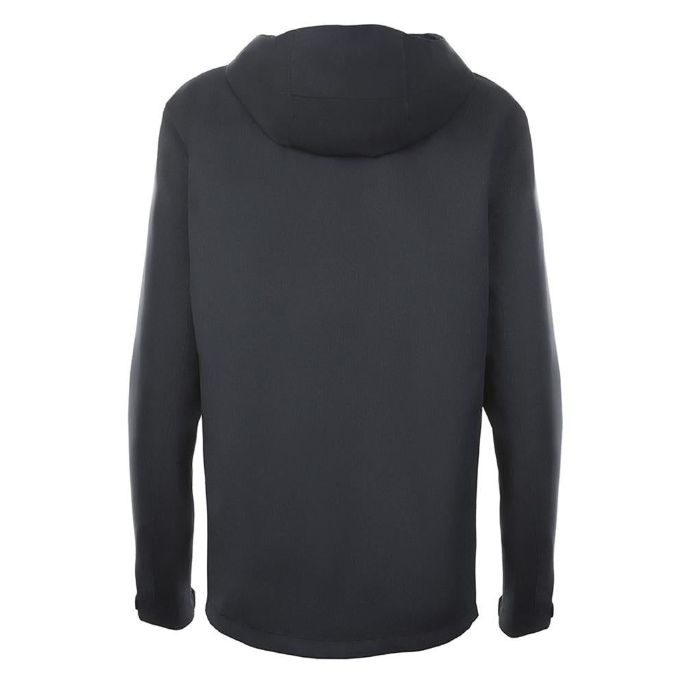 CHIBA Rainjacket Herren - wasserdicht, winddicht, atmungsaktiv, schwarz, XL