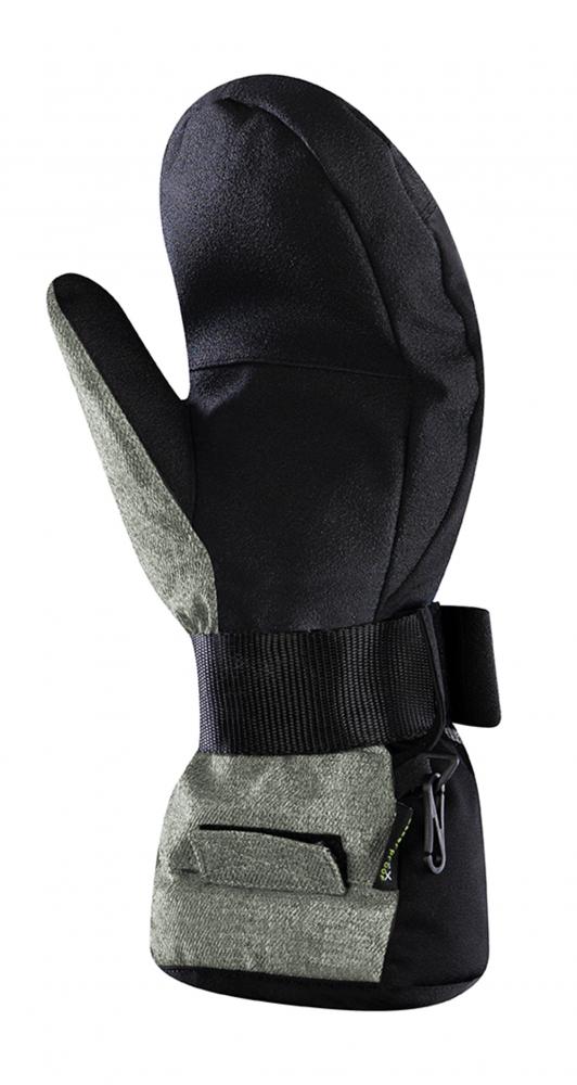 CHIBA Board Mitten - 100% wasserdicht, Primaloft Gold, Protektor, Gr. 6,5 olive/gold