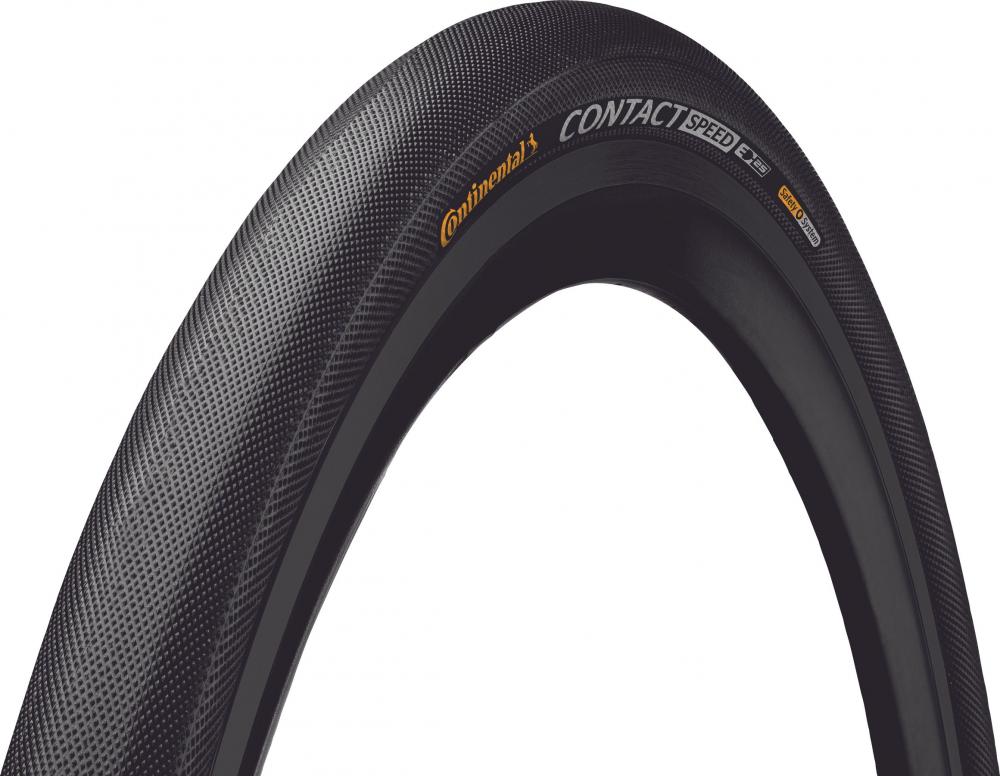 Continental Contact Speed Fahrradreifen 26x1.30 Zoll (32-559) schwarz Skin E-25 mit SafetySystem Pannenschutz.