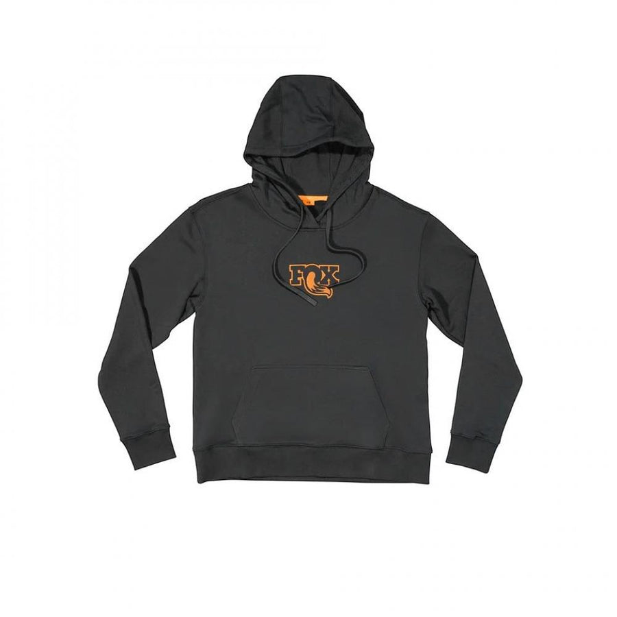 FOX Logo Pullover Hoodie Schwarz XL - 300 g/m² Baumwollmix
