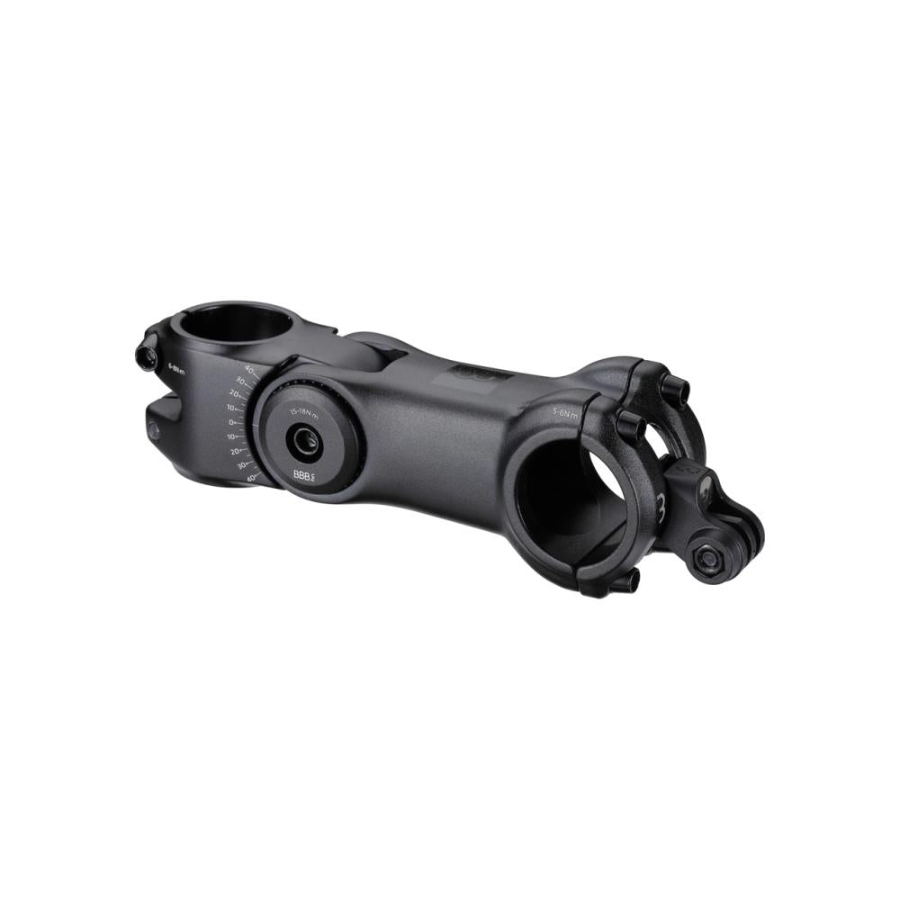 BBB Cycling Vorbau einstellbar HighSix 31.8 110mm schwarz - ergonomische Komfortanpassung