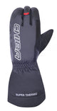 CHIBA Super Thermo - Lobster Winter-Radhandschuhe, winddicht, wasserdicht, Touchfunktion, XL, schwarz